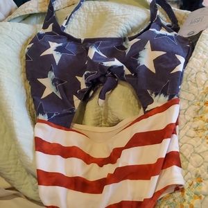 One piece bathing suit